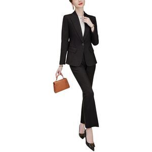 Bossy Chic Womens  2Pc Blazer & Pant Set